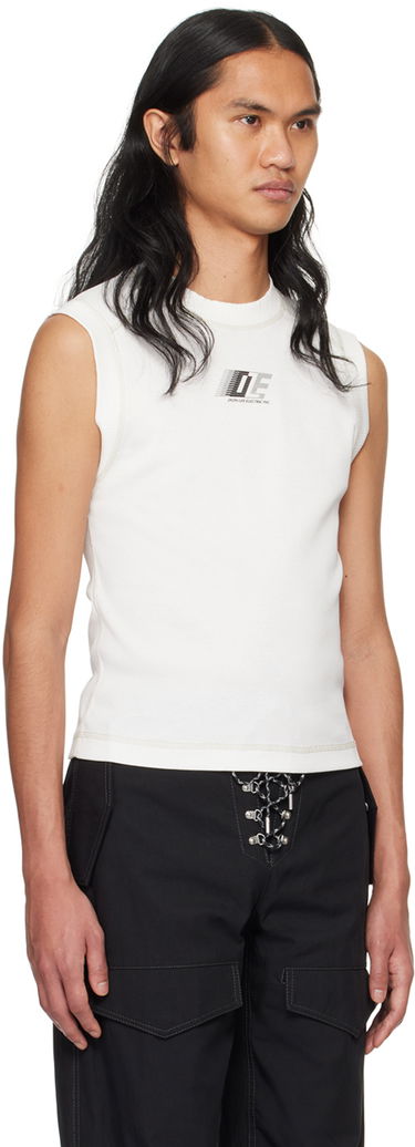 Tanktop Dion Lee Fitted Tank Top Sort | C3177PS24, 4