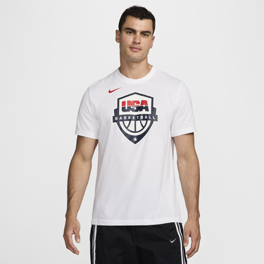 T-shirt Nike USAB Dri-FIT Basketball Tee Hvid | FQ3634-100, 0