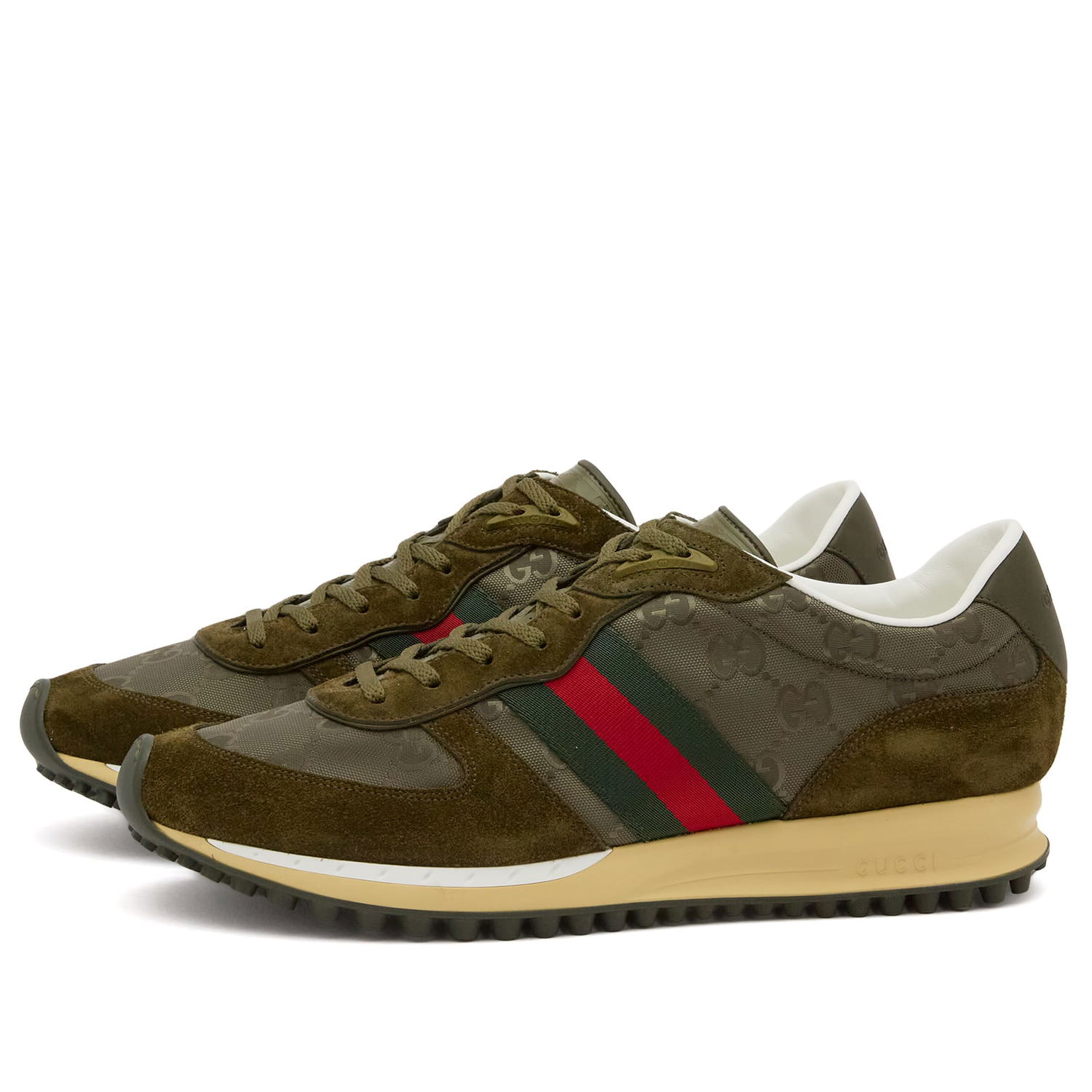 Sneakers og sko Gucci Nora Sneaker Grøn | 832461-AAEW3-3041, 1