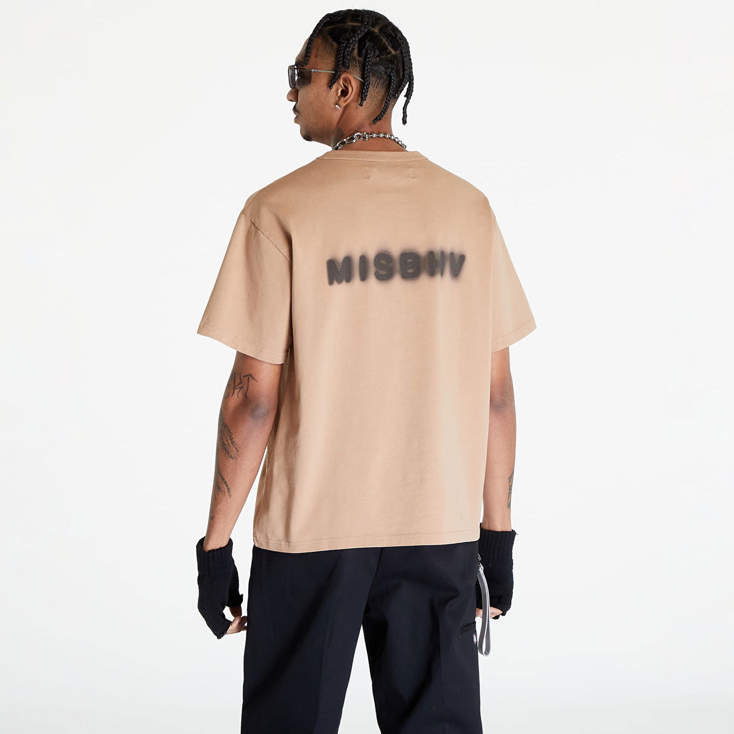 T-shirt MISBHV Community Vintage T-Shirt Beige | 240M119, 1