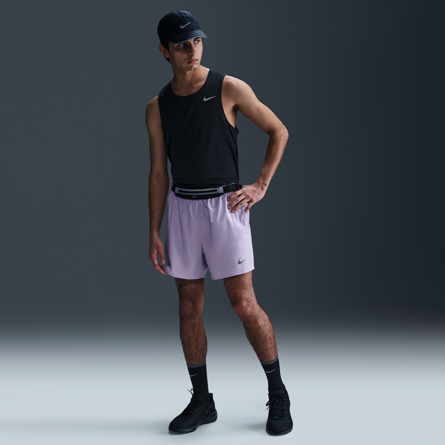 Shorts Nike Challenger Dri-FIT 5" Running Shorts with Liner Lilla | DV9363-515, 0