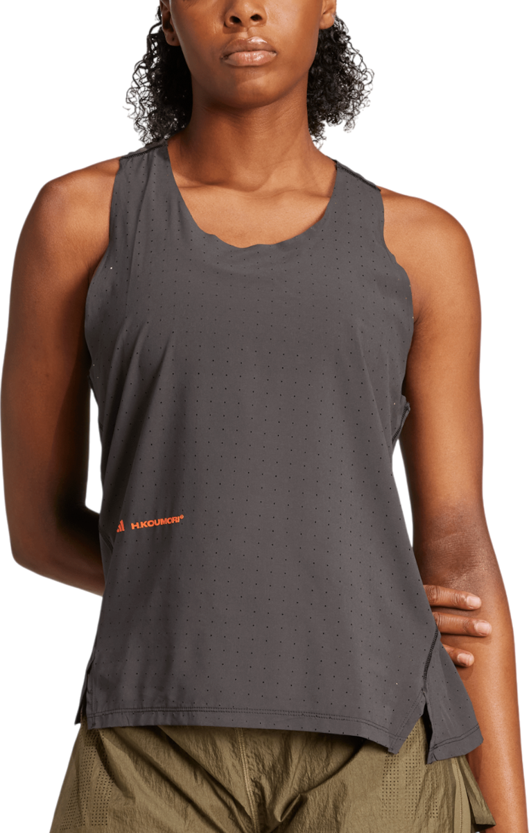 Tanktop adidas Originals Hermanos Koumori Perforated Training Tank Top Sort | jy1734