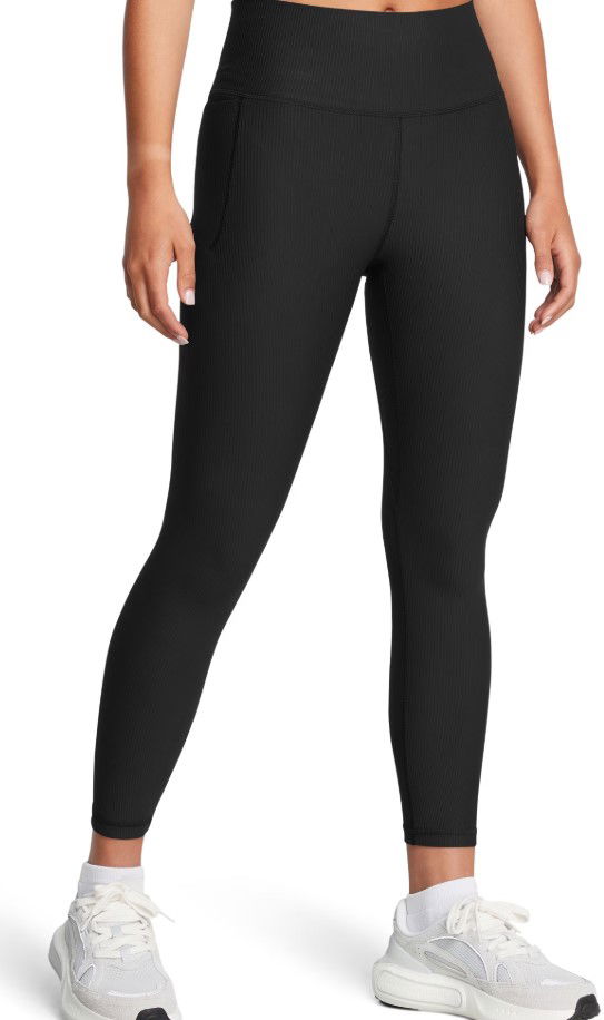 Leggings Under Armour Meridian Rib Ankle Leggings Sort | 1386467-001