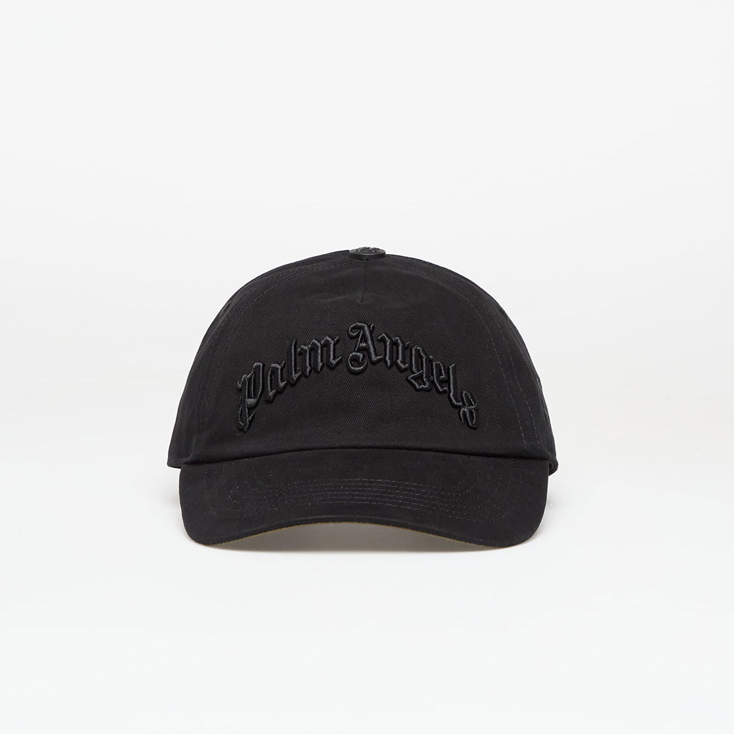 Kasket Palm Angels Palm Angels Curved Logo Cap Sort | PMLB104F25FAB0021010, 0