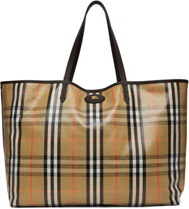 Mulepose Burberry Burberry Highlands Large Tote Beige | 8112186, 0