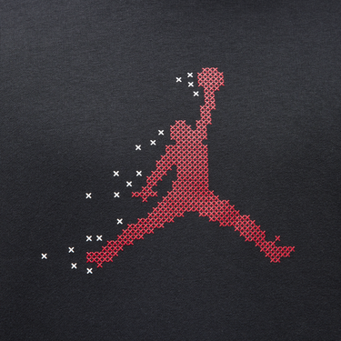 Sweatshirt Jordan Essentials Holiday Fleece Pullover Hoodie Sort | FD7465-010, 4