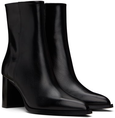 Skopleje Aeyde Aeyde Gloria Leather Block Heel Boots Sort | A11-AB-MLPP75TB-0122-800-001, 3