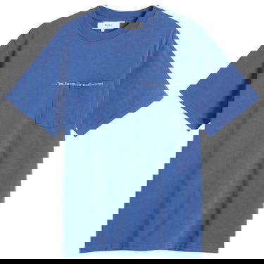 T-shirt Palmes Palmes Garden Pocket T-Shirt, Size Large Blå | P10-0042-677, 0