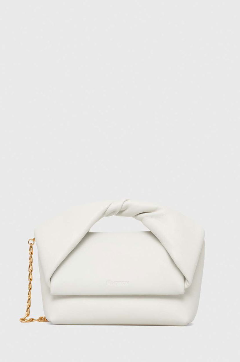 Håndtaske JW Anderson Midi Twister Bag Hvid | HB0539.LA0088