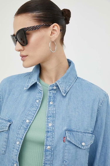 Skjorte Levi's ® Denim Shirt Blå | 16786.0018, 0