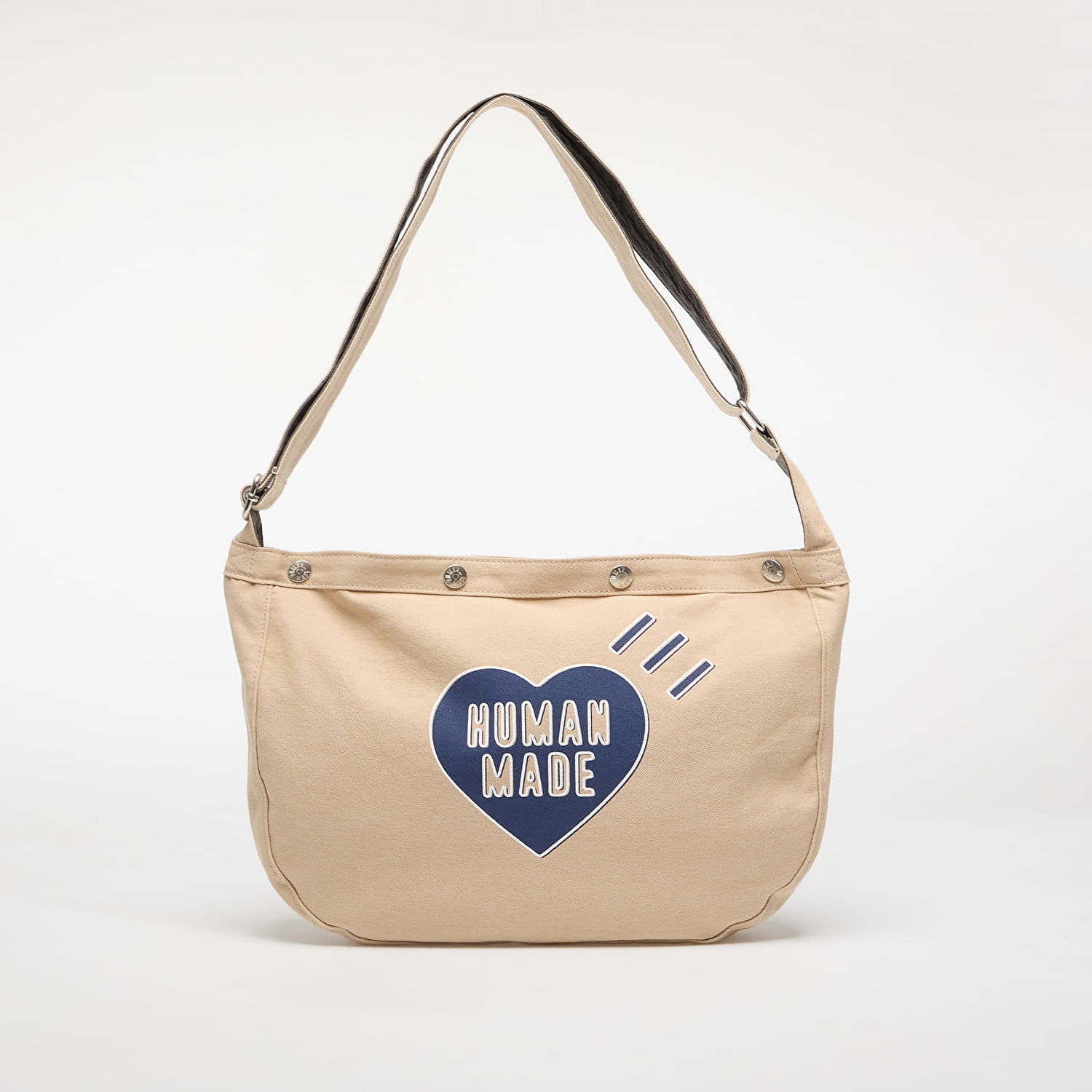 Skuldertaske Human Made HUMAN MADE Paperboy Bag Beige | HM30GD057BG, 0