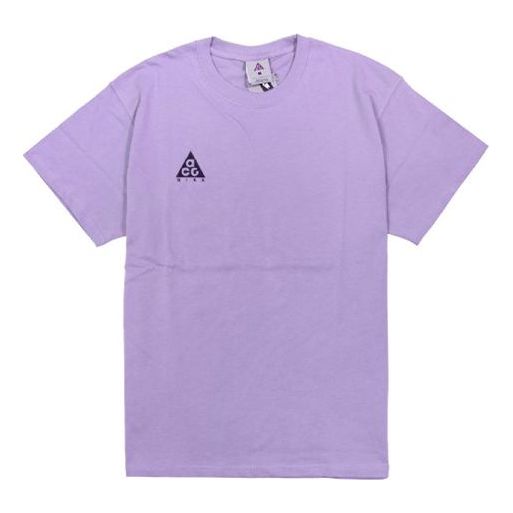 T-shirt Nike ACG ACG Small Logo Casual T-Shirt Lilla | BQ7343-583