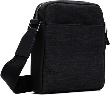 Skuldertaske BOSS Textured Fabric Crossbody Bag with Logo Hardware Sort | 50548022, 2