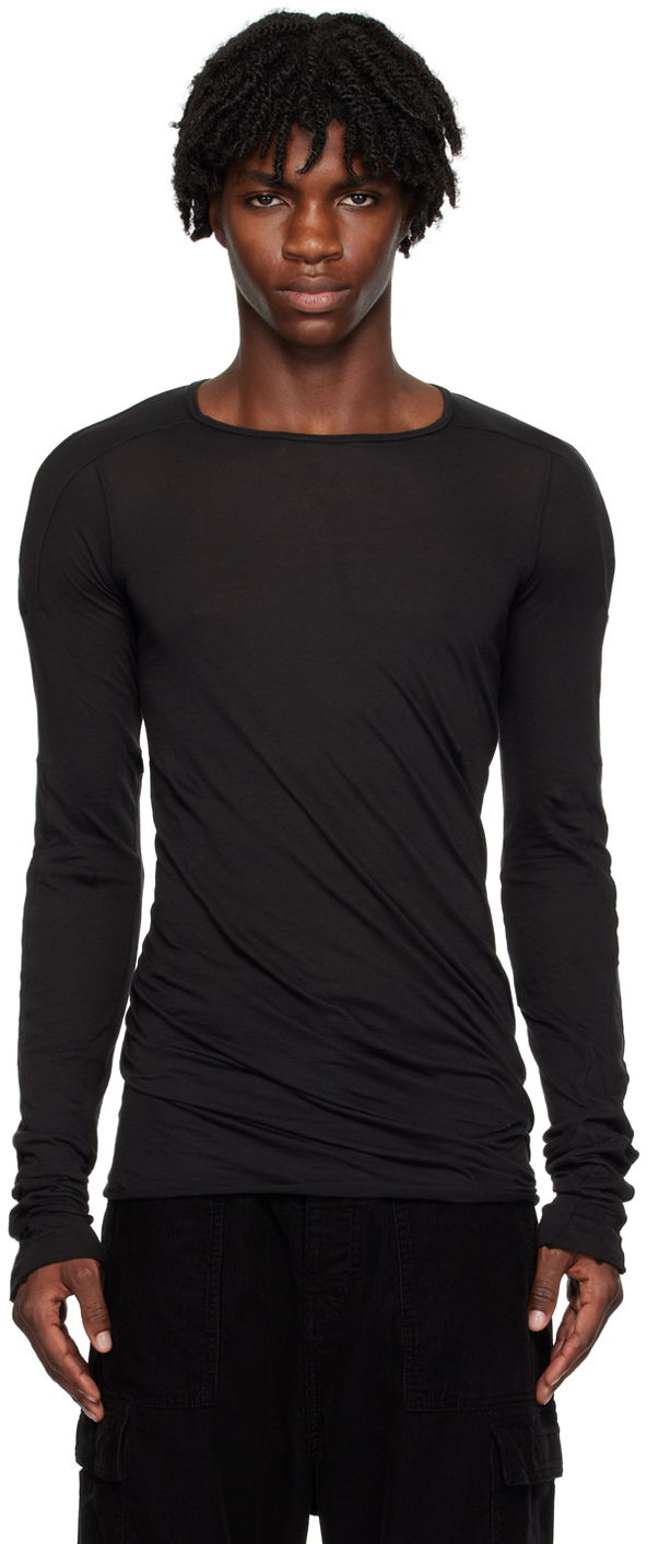 T-shirt Rick Owens DRKSHDW Scarification T-Shirt Sort | DU02C5262 B, 0