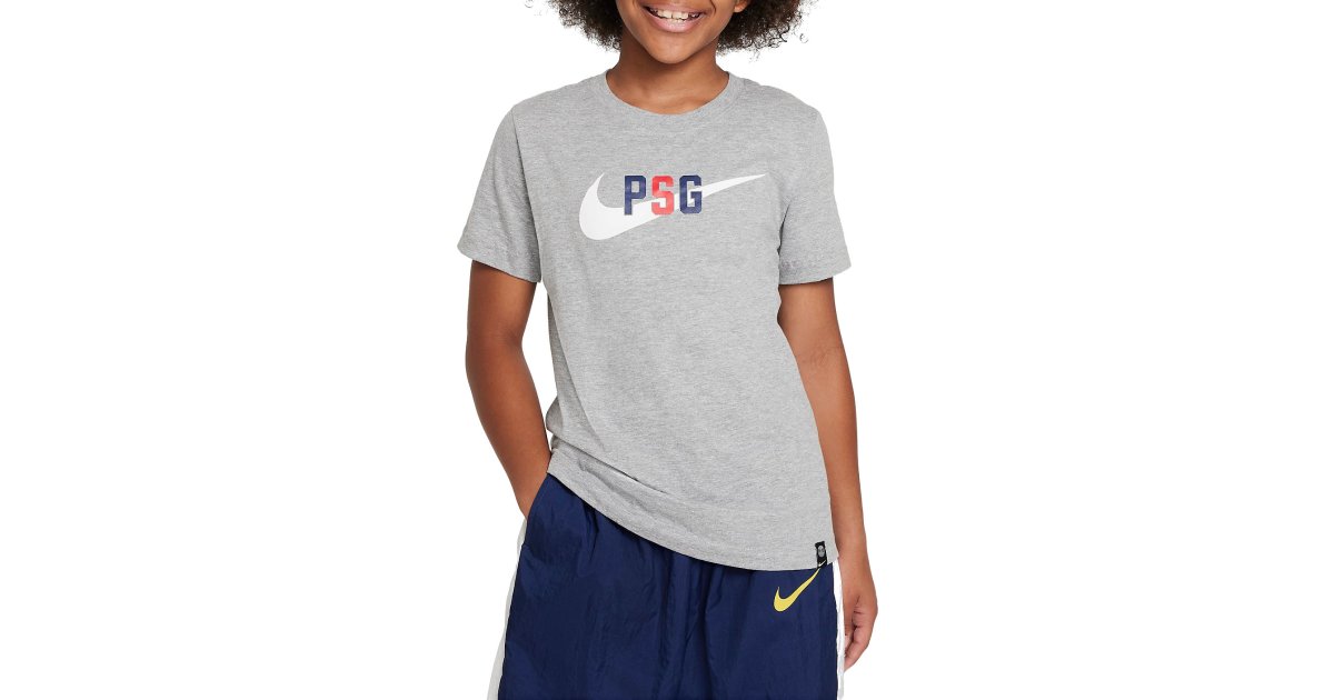 T-shirt Nike Paris Saint-Germain Swoosh Grå | fd1102-010, 1