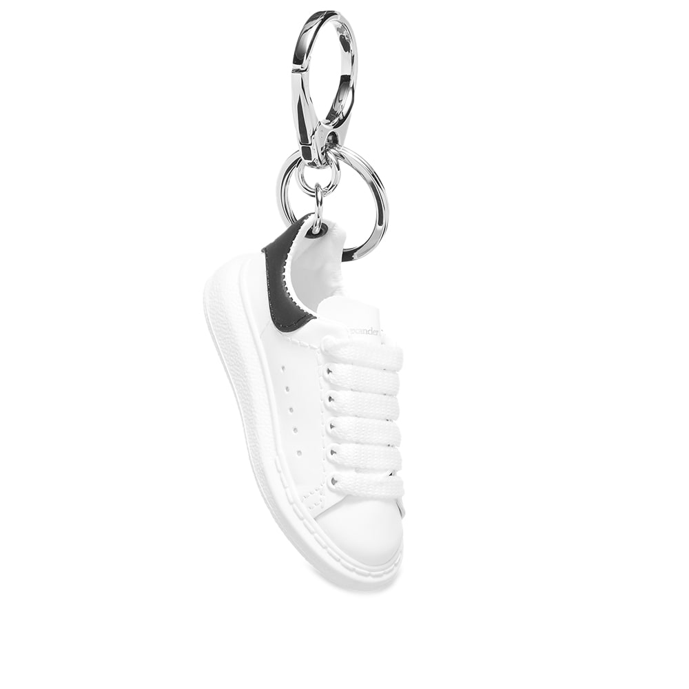 Nøgleringe Alexander McQueen Alexander McQueen Wedge Sole Keyring Hvid | 609203H640N-9074, 0
