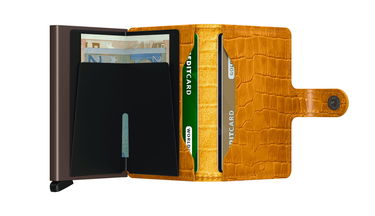 Tegnebog Secrid Secrid Miniwallet Cleo Ochre-Brown Orange | MCl-Brown, 2
