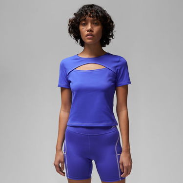T-shirt Jordan Sport Keyhole T-Shirt Lilla | DX0464-430, 0