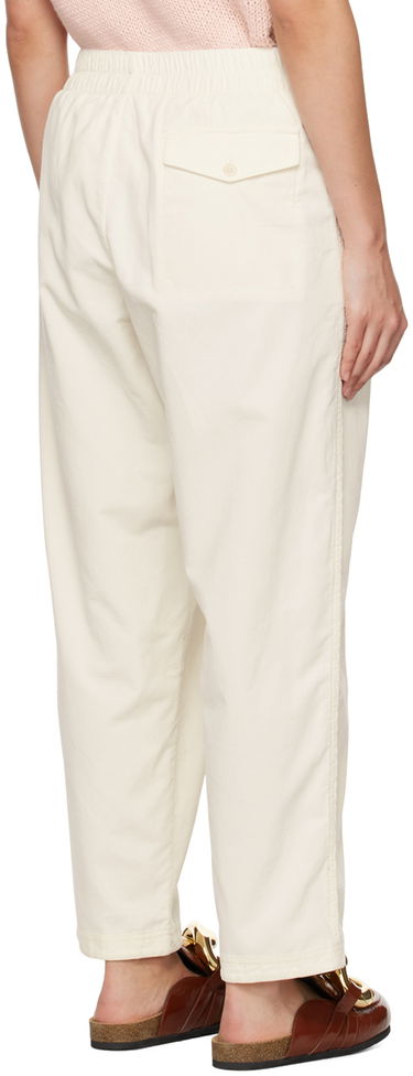 Bukser YMC YMC Sylvian Trousers Hvid | Q4UAD, 2