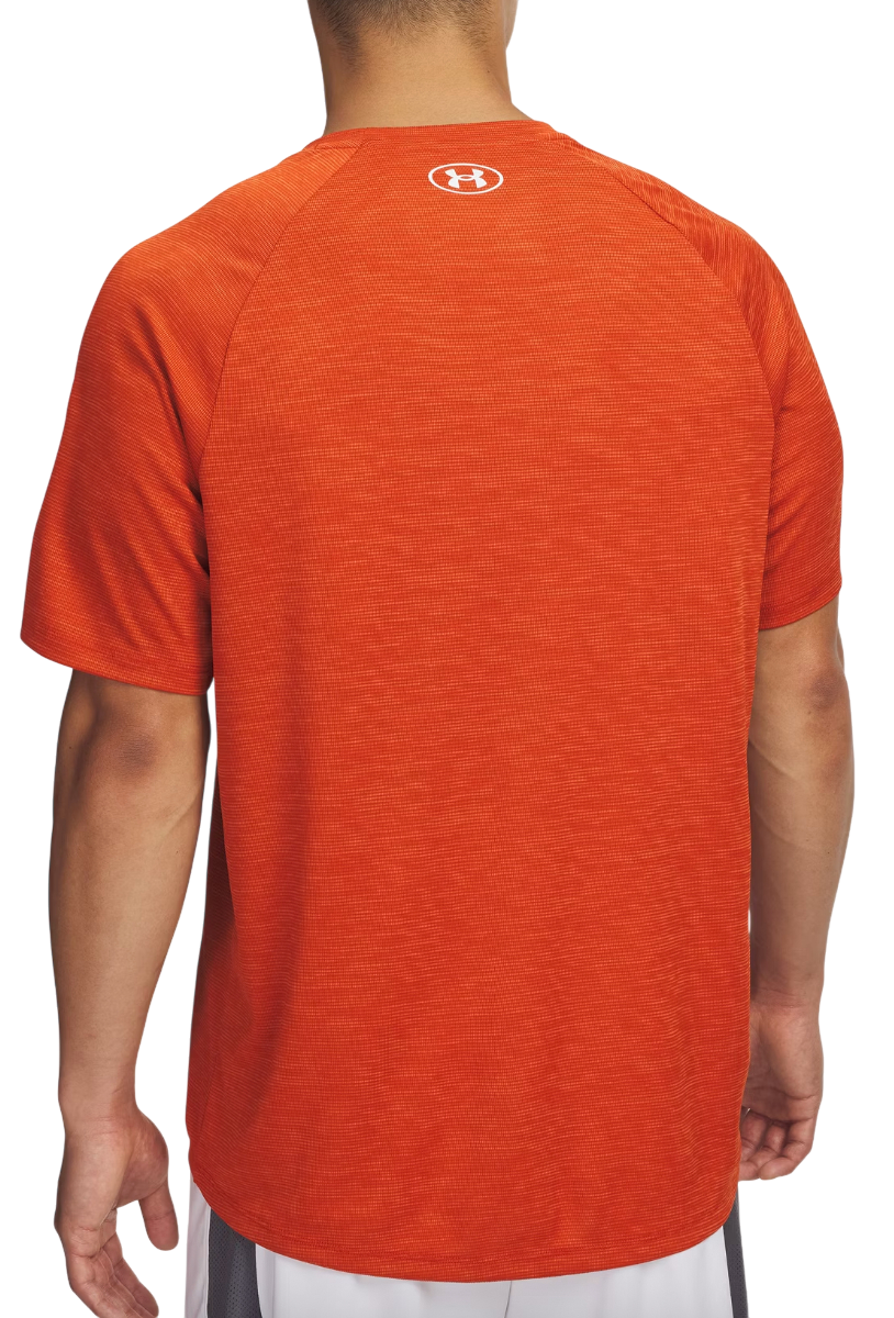 T-shirt Under Armour T-Shirt Tech Textured SS Orange | 1382796-844, 1