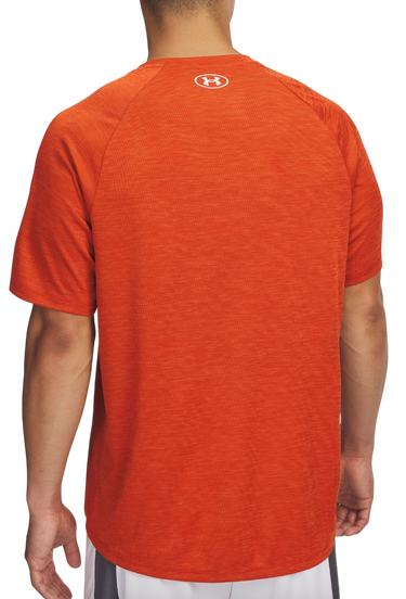 T-shirt Under Armour T-Shirt Tech Textured SS Orange | 1382796-844, 1