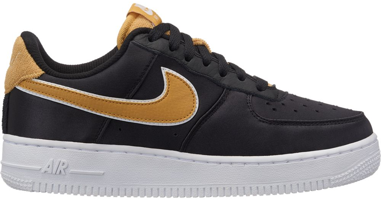 Sneakers og sko Nike Air Force 1 Low "Satin Black Wheat Gold" W Sort | AA0287-005, 0