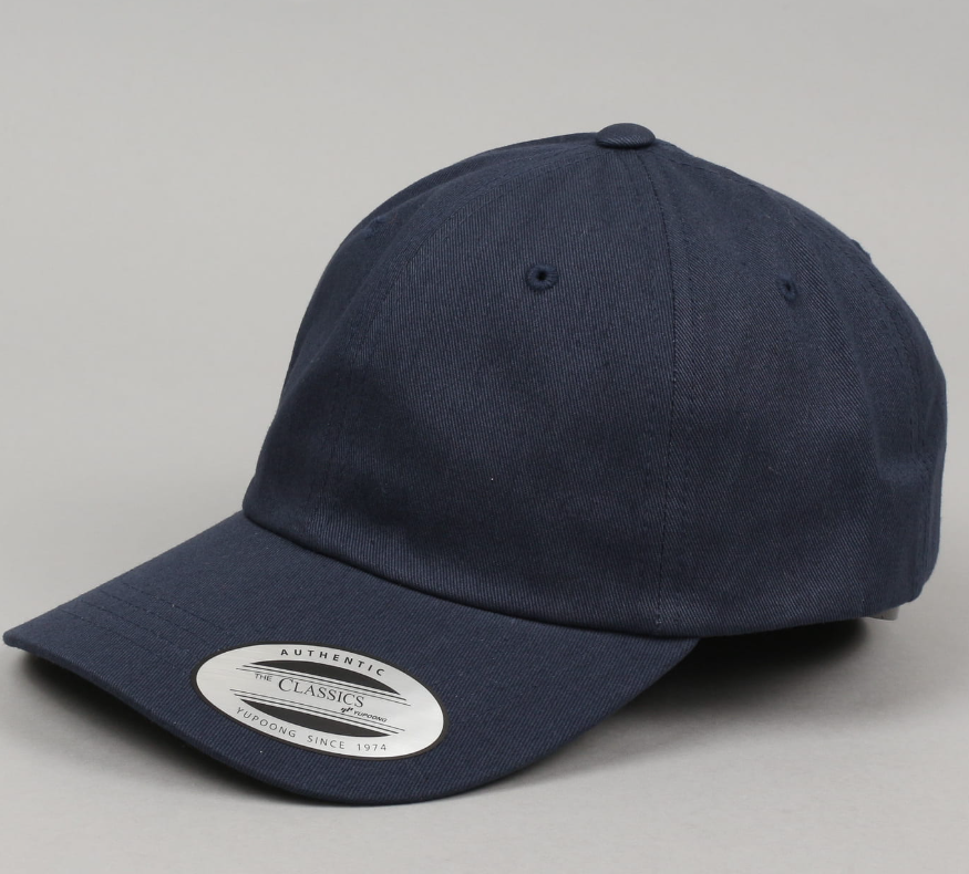 Kasket Urban Classics Yupoong Low Profile Cotton Twill Cap Mørkeblå | 6245cm Navy, 0