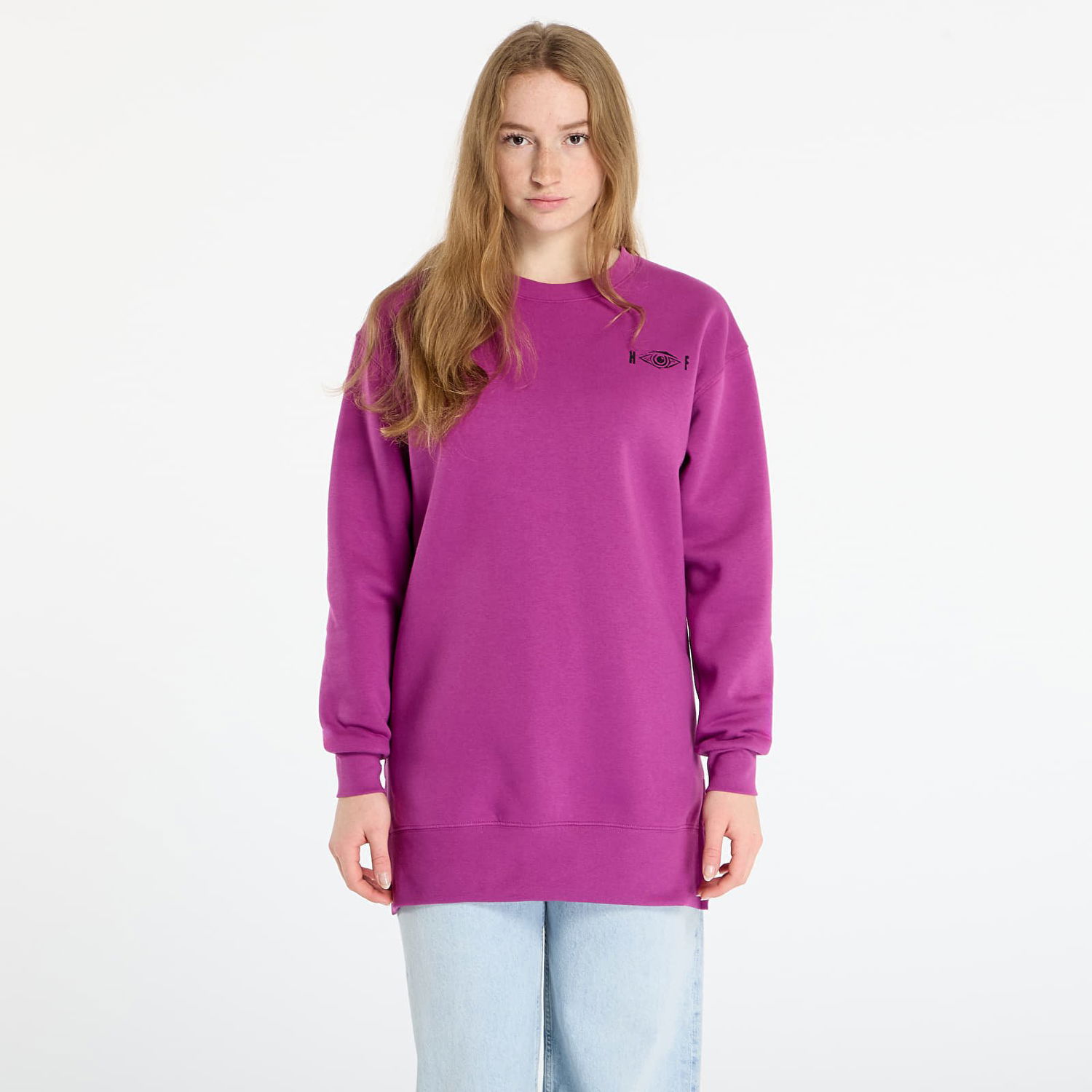 Sweatshirt Horsefeathers Chandra Crew-Neck Sweatshirt Lilla | SW950C, 0