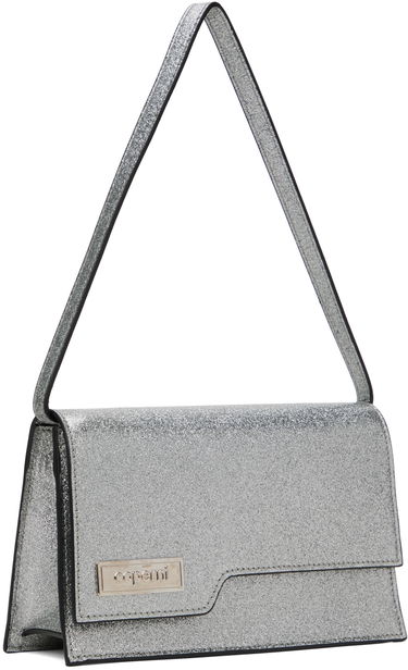 Skuldertaske Coperni Mini Glitter Shoulder Bag Metalisk | COPBA66F6008, 1