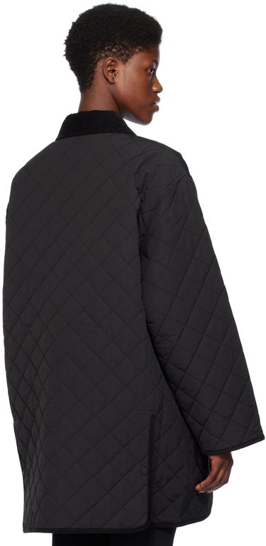 Puffer jakke TOTEME Quilted Jacket Sort | 241-WRO1022-FB0169, 2
