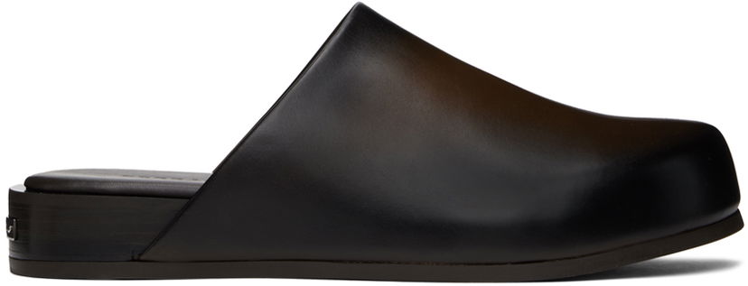 Tilbehør FERRAGAMO Ferragamo Plaque Mules Sort | 768256