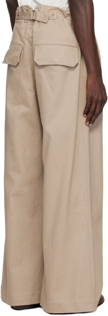 Bukser Entire Studios Entire Studios Cinch Trousers Beige | ES2546TA, 2