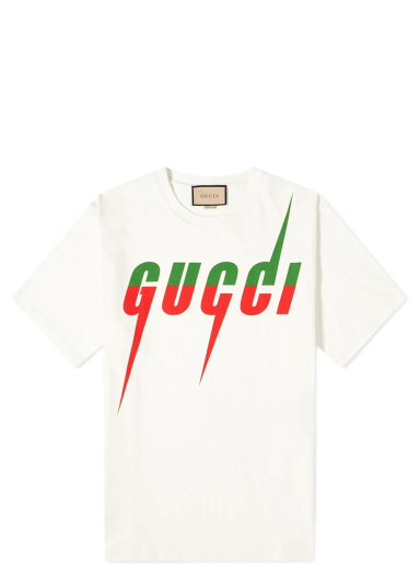 T-shirt Gucci Blade TEE Hvid | 565806-XJAZY-9037