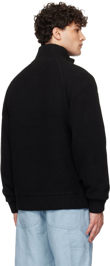 Sweater Carhartt WIP Black Banley Knit Jacket Sort | I033902, 2