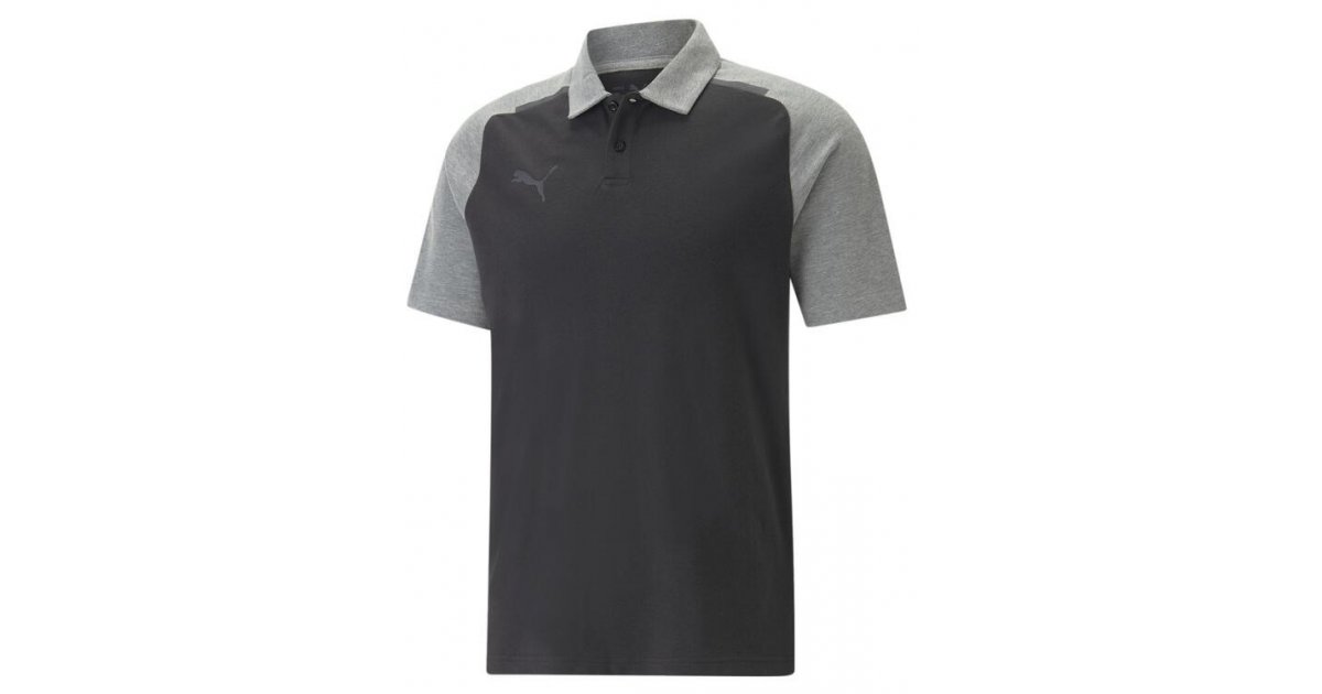 Polo skjorte Puma TeamCup Casuals Polo Shirt Sort | 657991-003, 1