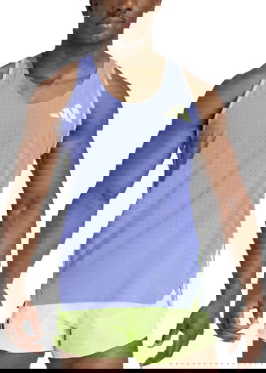 Tanktop adidas Performance Adizero Tank Top Lilla | iw6635, 0