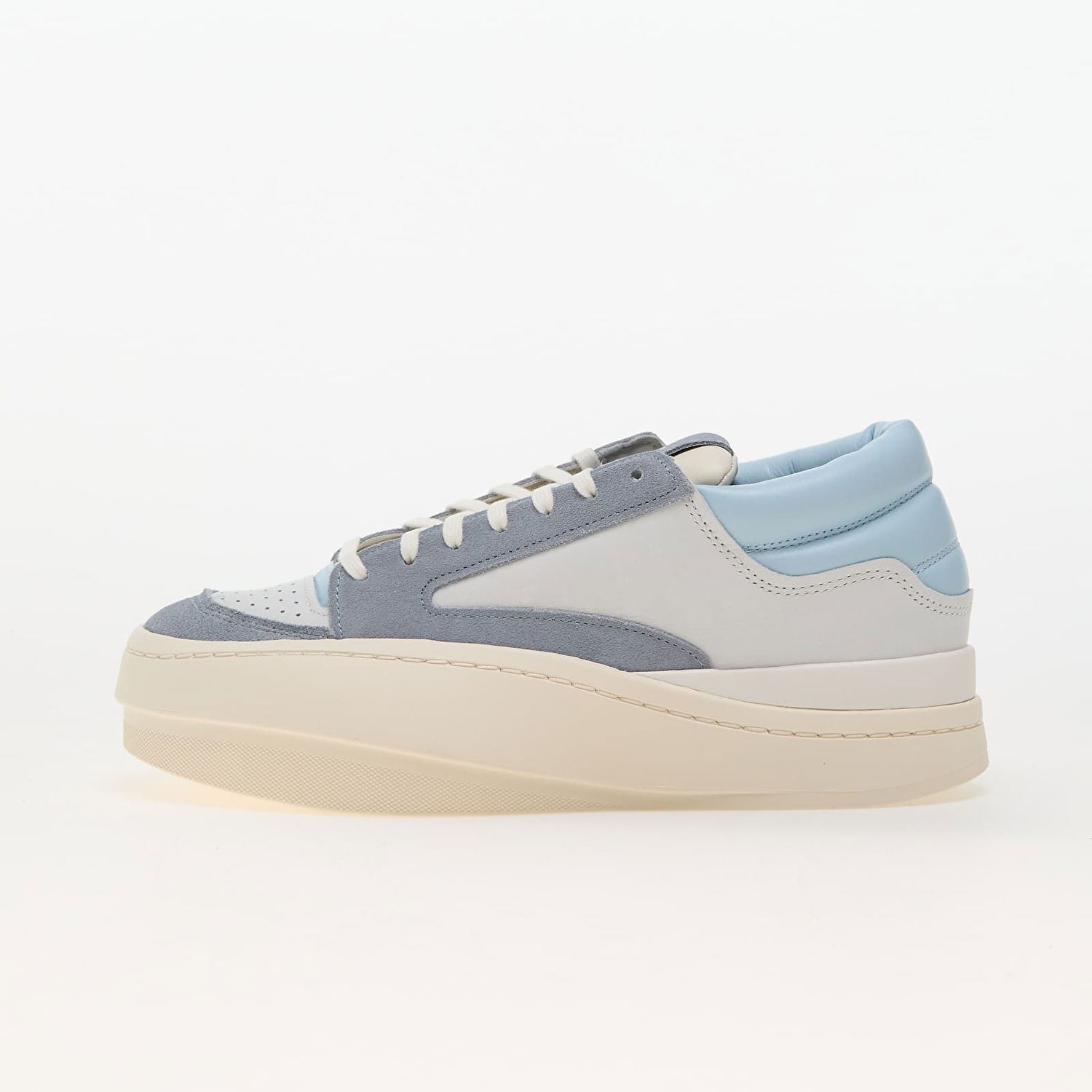 Sneakers og sko Y-3 Centennial Low Off White/ Light Grey/ Crew White Hvid | IG4080, 0