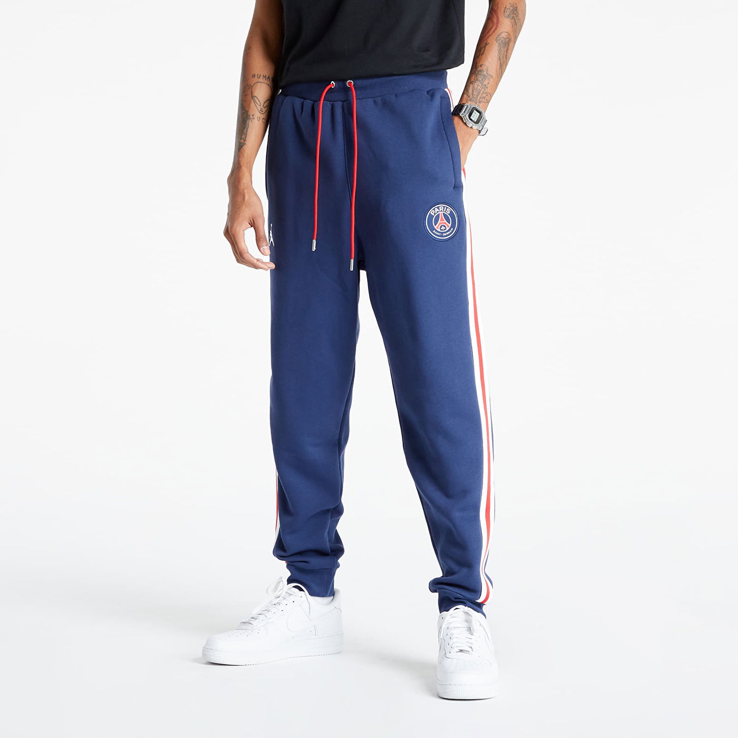 Bukser og jeans Jordan Paris Saint-Germain Fleece Pants Mørkeblå | DB6502-410, 0