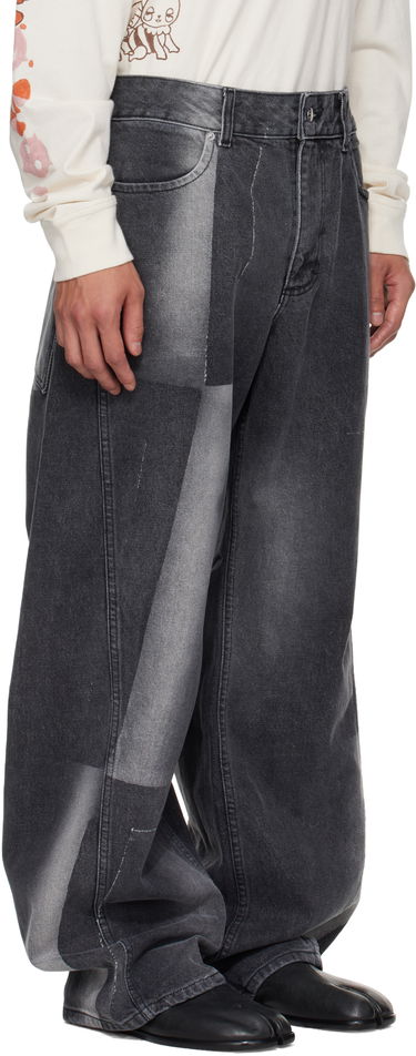Jeans Eckhaus Latta Eckhaus Latta Bend Jeans Sort | 1225-EL-PF25-SF, 1