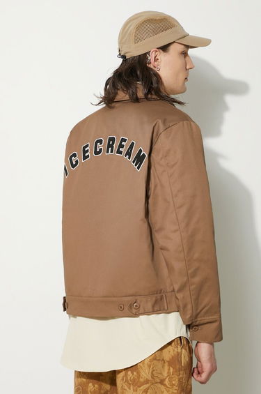 Jakke BBC IceCream ICECREAM Tiger Work Oversize Jacket Brun | IC24203, 3