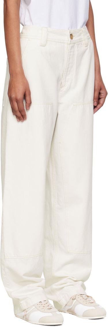 Cargo bukser A.P.C. A.P.C. Gustav Carpenter Pants Hvid | COGZV-M08484, 1