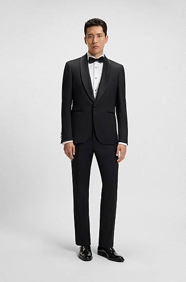 Skjorte BOSS Slim Fit Easy-Iron Stretch Cotton Poplin Dress Shirt Hvid | 50480070, 1