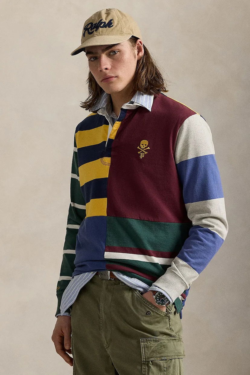 T-shirt Polo by Ralph Lauren Polo Ralph Lauren Lsrugbyclsm1 Long Sleeve Rugby Shirt Flerfarvet | 710971831