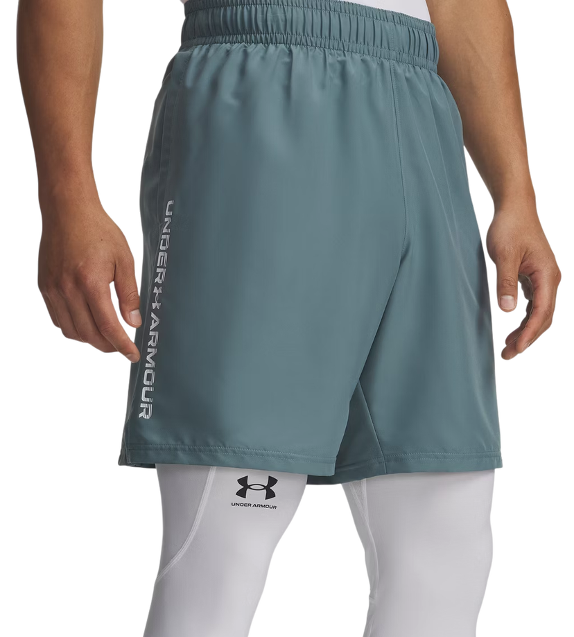 Shorts Under Armour Tech Woven Wordmark Short Turkis | 1383356-587