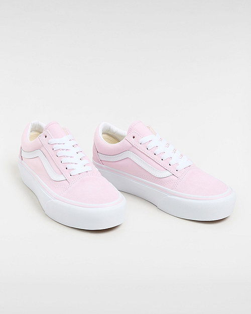 Sneakers og sko Vans Old Skool Platform Shoes (cradle Pink) Women Pink, Size 2.5 Beige | VN0A5KRGV1C, 1