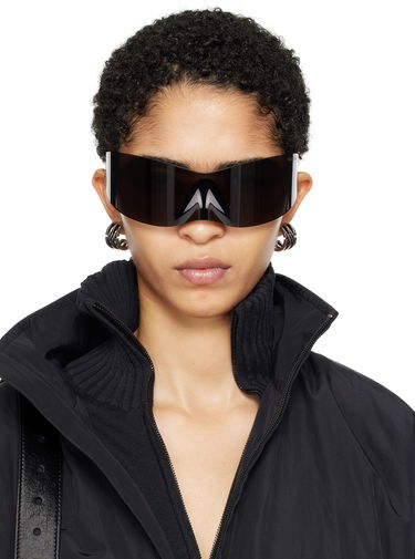 Solbriller Balenciaga Balenciaga Avant Premier Panther Mask Sunglasses Sort | BB0299S-001, 3