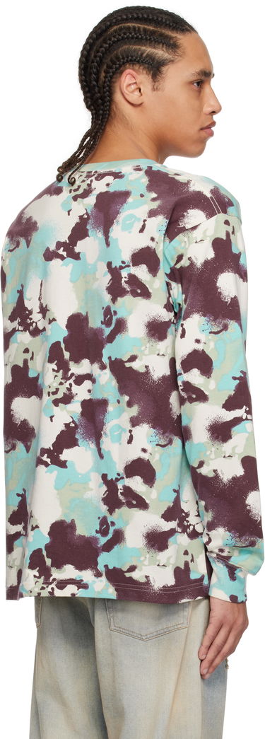 Sweater BAPE A Bathing Ape Map Camo Long Sleeve T-Shirt Flerfarvet | 001LTL301001M, 2