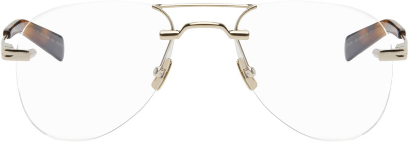 Solbriller Saint Laurent Saint Laurent SL 745 Aviator Glasses Brun | SL 745-002