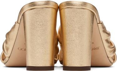 Tilbehør Jimmy Choo Jimmy Choo Avenue 85 Heeled Mules Metalisk | AVENUE 85, 1