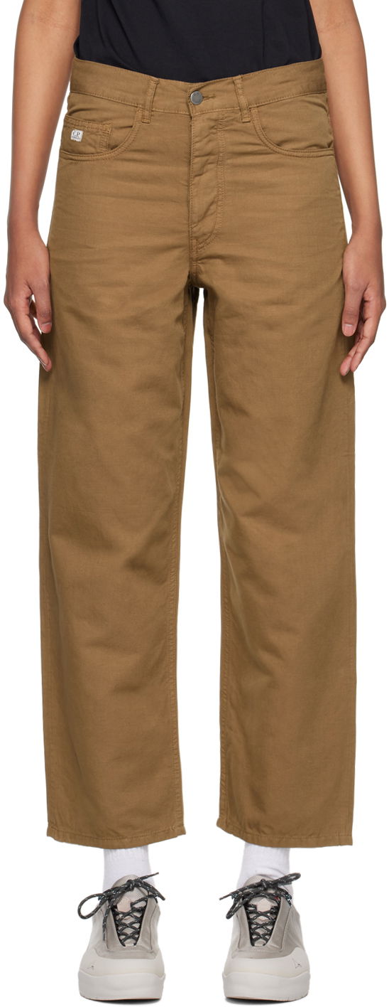 Cargo bukser C.P. Company Five-Pocket Trousers Brun | 14CMPA356A-006273G, 0